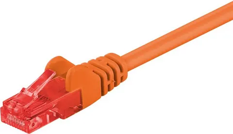 GOOBAY καλώδιο δικτύου 95271, CAT 6 U/UTP, CCA, 250MHz, 2m, πορτοκαλί