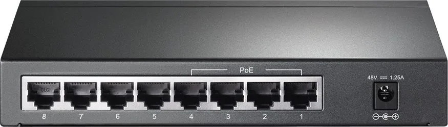 TP-LINK 8-Port Gigabit Desktop Switch TL-SG1008P, 4-Port PoE, Ver. 4.0 — εικόνα 3