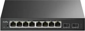 Cudy GS108ES2 8-PORT Gigabit, με 2 SFP, Managed Desktop Switch