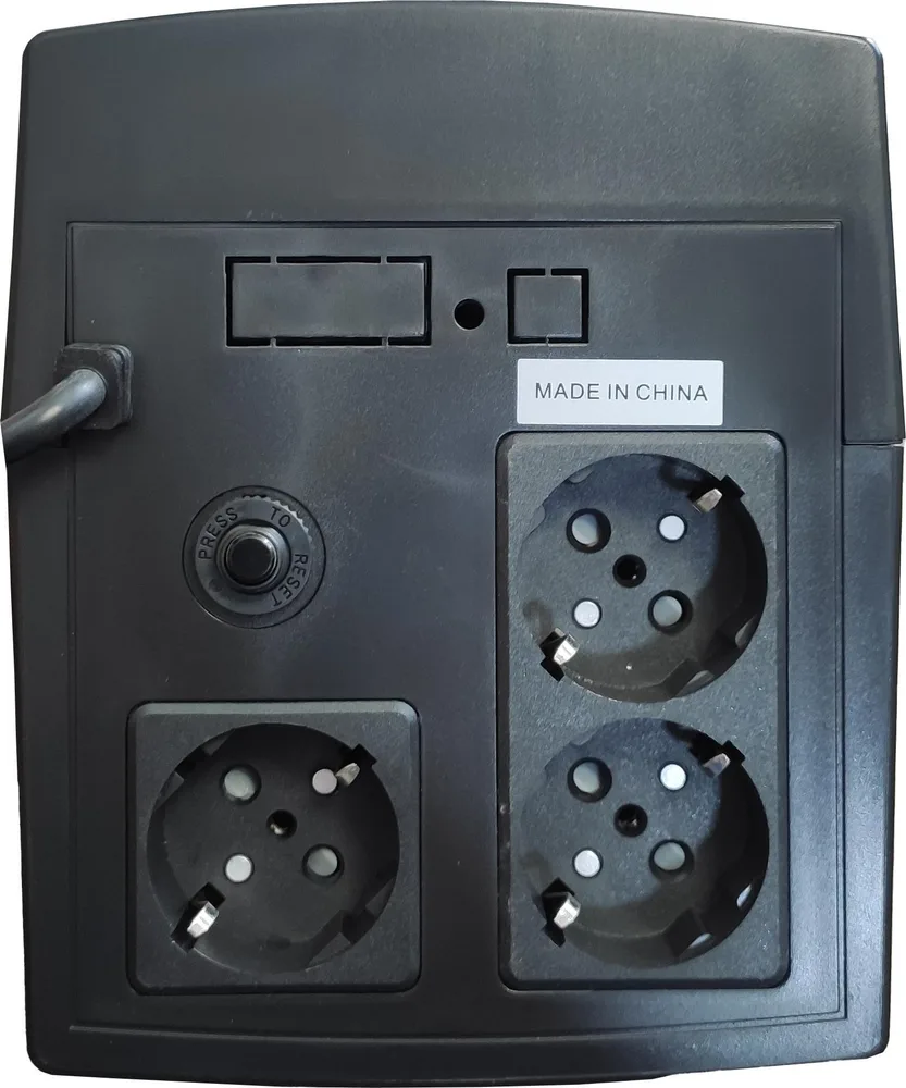 NG UPS 1200VA/720W με AVR, Line Interactive, 3 Schuko, 2x 12V7A, LED — εικόνα 2