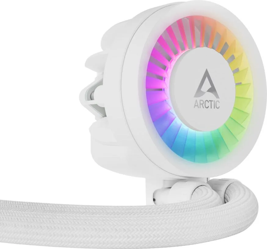 Arctic Liquid Freezer III Pro 420 A-RGB (White) improved AIO CPU Water Cooler 1700,1851,AM4,AM5 — εικόνα 3