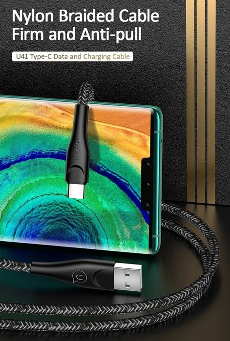 USAMS καλώδιο USB-C σε USB US-SJ392, 2A, 1m, μαύρο — εικόνα 2