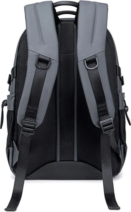 ARCTIC HUNTER τσάντα πλάτης B00531 με θήκη laptop 15.6", 25L, γκρι — εικόνα 6