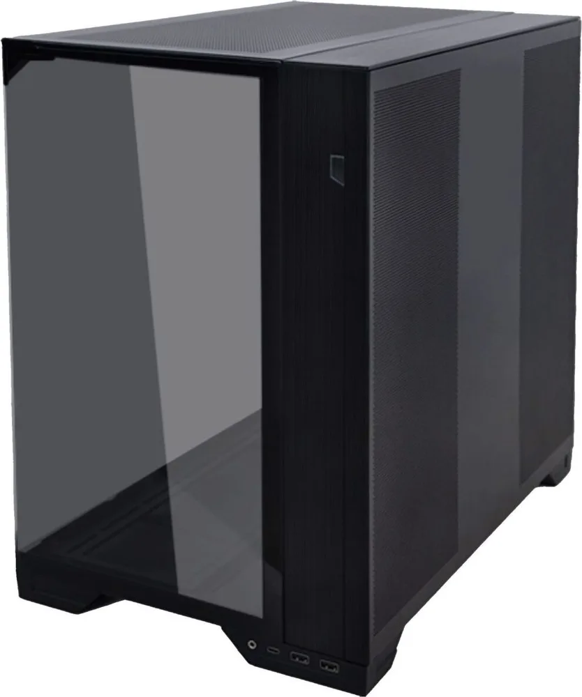 LIAN LI O11 Vision Compact Black - Black EATX(under 280mm)/ATX 2 top panels 360AIO Tower PC Case — εικόνα 4