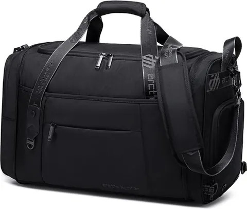 ARCTIC HUNTER τσάντα ταξιδίου LX00021, πτυσσόμενη, 30L, μαύρη