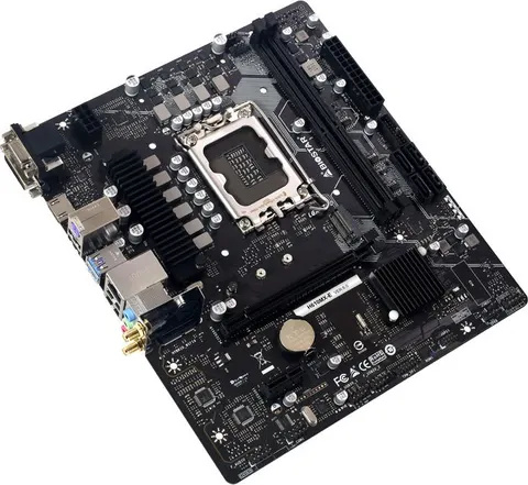 BIOSTAR μητρική H610MX-E, 2x DDR4, s1700, USB 3.2, uATX, GbE, Ver. 6.0