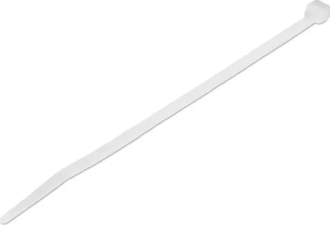 POWERTECH δεματικά καλωδίων TIES-057, 350x4.8mm, λευκά, 100τμχ