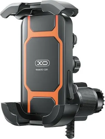 XO C201, βάση ΣΤΗΡΙΞΗΣ ΚΙΝΗΤΟΥ, ΜΗΧΑΝΗΣ, μαύρο και ΠΟΡΤΟΚΑΛΙ