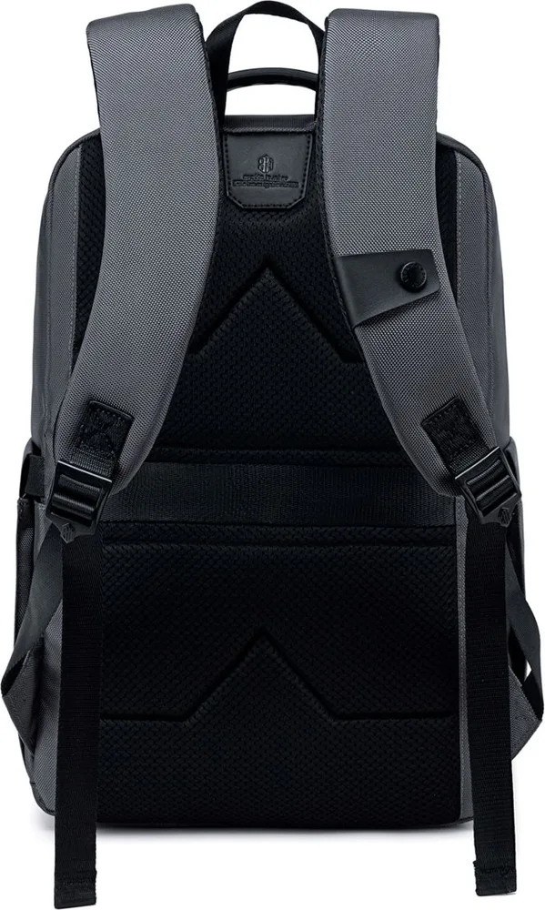 ARCTIC HUNTER τσάντα πλάτης B00672 με θήκη laptop 15.6", 15L, γκρι — εικόνα 3
