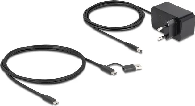 DELOCK USB hub 64326 με διακόπτες, 7x θυρών, 10Gbps, USB/USB-C σύνδεση, μαύρο — εικόνα 4