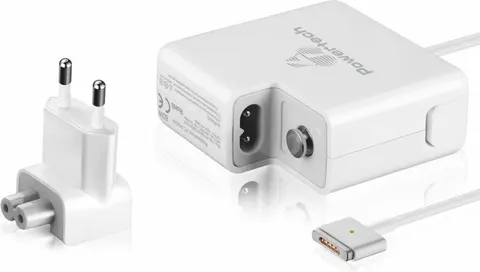 POWERTECH φορτιστής laptop PT-289 για Apple, 60W, 16.5V/3.65A, λευκός