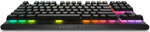 Dell Alienware AW420K Tenkeyless RGB Gaming Keyboard Wired USB Black English US New Open Box Dark Side of the Moon
