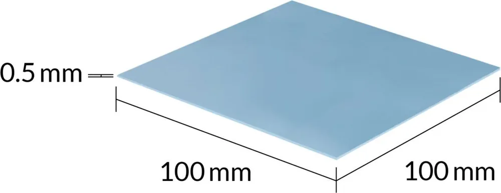 Arctic TP-3 100x100mm, 0.5mm Premium Performance Thermal Pad — εικόνα 2
