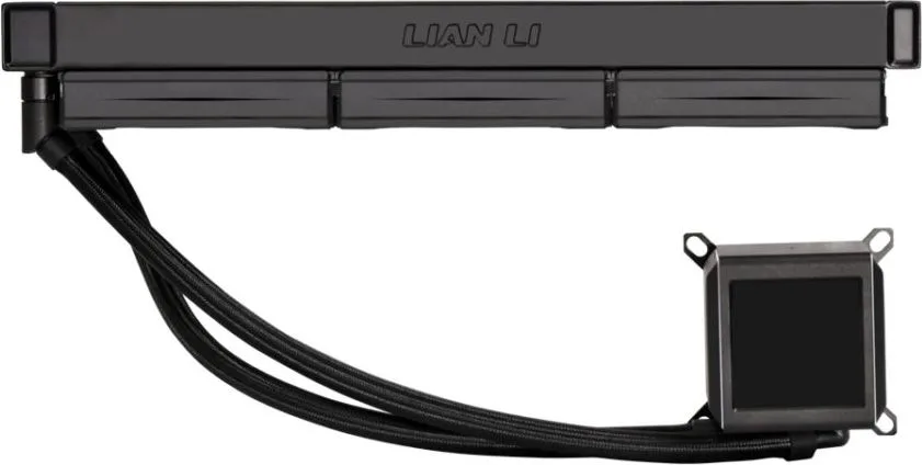LIAN LI Galahad II LCD 360 Black - AIO GPU Liquid Cooler with ARGB Fans — εικόνα 3
