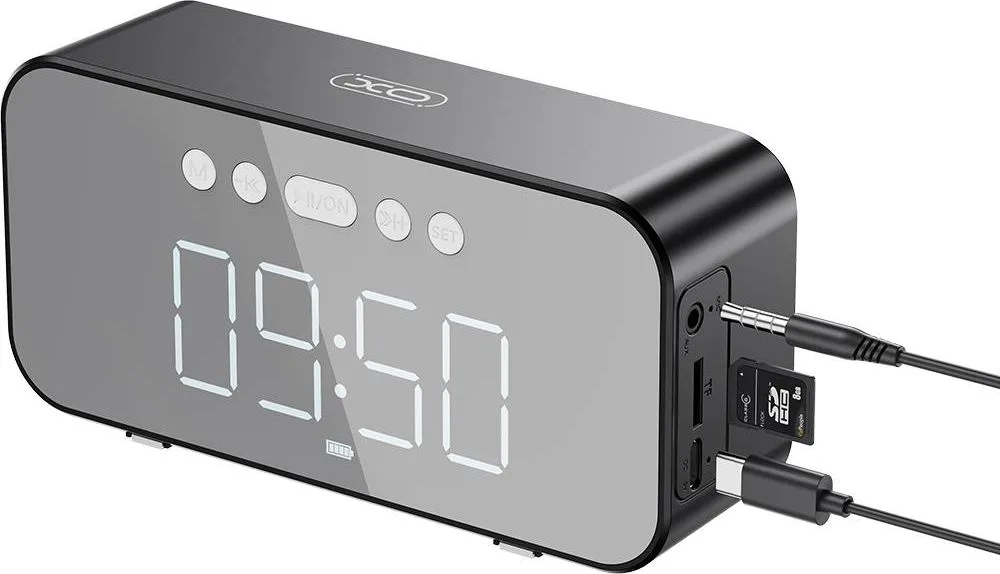 XO F41 Mirror Bluetooth ηχείο, ΡΟΛΟΙ, μαύρο — εικόνα 3