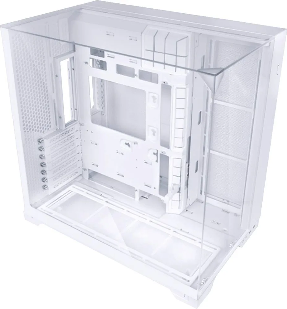 LIAN LI O11 Vision Compact White - White EATX(under 280mm)/ATX 2 top panels 360AIO Tower PC Case — εικόνα 2