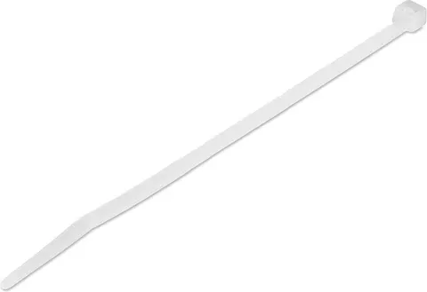 POWERTECH δεματικά καλωδίων TIES-055, 300x4.8mm, λευκά, 100τμχ