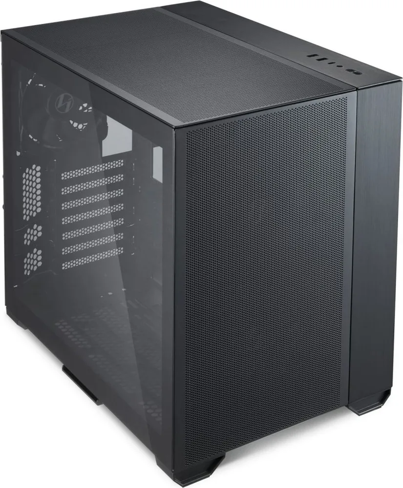 LIAN LI O11 AIR MINI Black PC Case ATX / M-ATX with 3 standard Fans (front 120mmx2, rear 120mmx1) Me — εικόνα 6