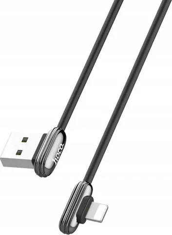 HOCO U60 Soul Secret Charging Data Cable FOR Lightning, γκρι
