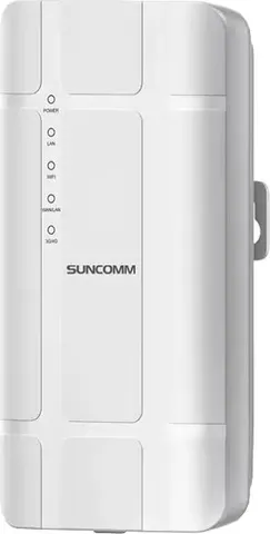 SUNCOMM outdoor 4G LTE CPE QC300K, 300Mbps Wi-Fi, 100Mbps LAN, IP65