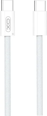 XO NB-Q260C, καλώδιο φόρτισης, Type-C ΣΕ Type-C, 60W, 3M, λευκό