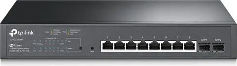 TP-LINK JetStream switch TL-SG2210MP, 10-Port Gigabit, 8x PoE+, Ver. 4.0