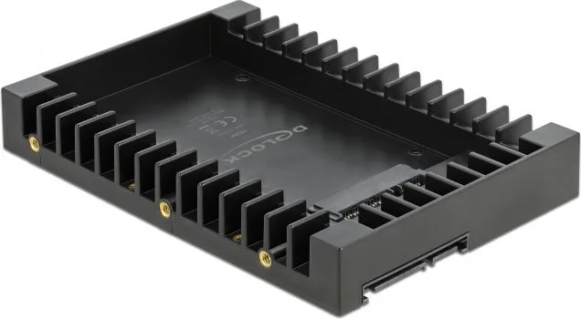 DELOCK tray 3.5" για 2.5" HDD/SSD 18364, 6Gbps, μαύρο — εικόνα 2