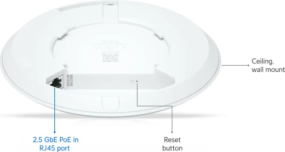 UBIQUITI Access Point UniFi U7 Lite, WiFi 7, Dual band, PoE — εικόνα 5