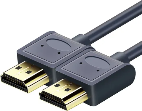 CABLETIME καλώδιο HDMI AV540-USHEAAG με Ethernet, slim, 4K/60Hz, 18 Gbps, 1m, μπλε