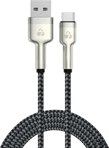 POWERTECH καλώδιο USB-C σε USB PTR-0199, PD 60W, 480Mbps, 1m, μαύρο/γκρι