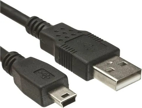 POWERTECH καλώδιο USB σε USB Mini CAB-U042, copper, 3m, μαύρο