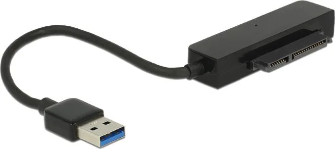 DELOCK αντάπτορας USB σε SATA 62742 με θήκη για 2.5" HDD/SSD, 6Gbps — εικόνα 3