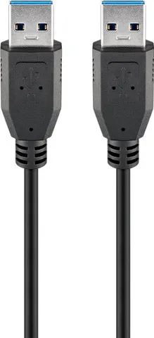 GOOBAY καλώδιο USB 3.0 96117, 5 Gbps, 5m, μαύρο
