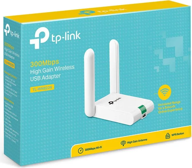 TP-LINK ασύρματος USB αντάπτορας δικτύου TL-WN822N, 300Mbps, Ver. 6.0 — εικόνα 6