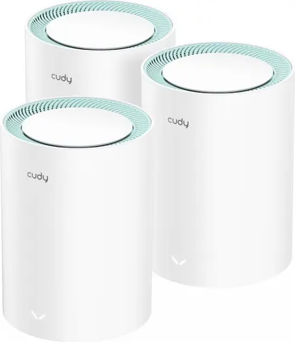 Cudy M1500 AX1500 Gigabit, WiFi 6, Mesh System, 3 Pack