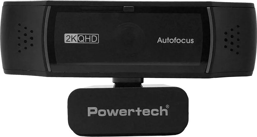 POWERTECH web camera PT-1428, 5MP, 2K QHD, αυτόματη εστίαση, 1.5m, μαύρη — εικόνα 2