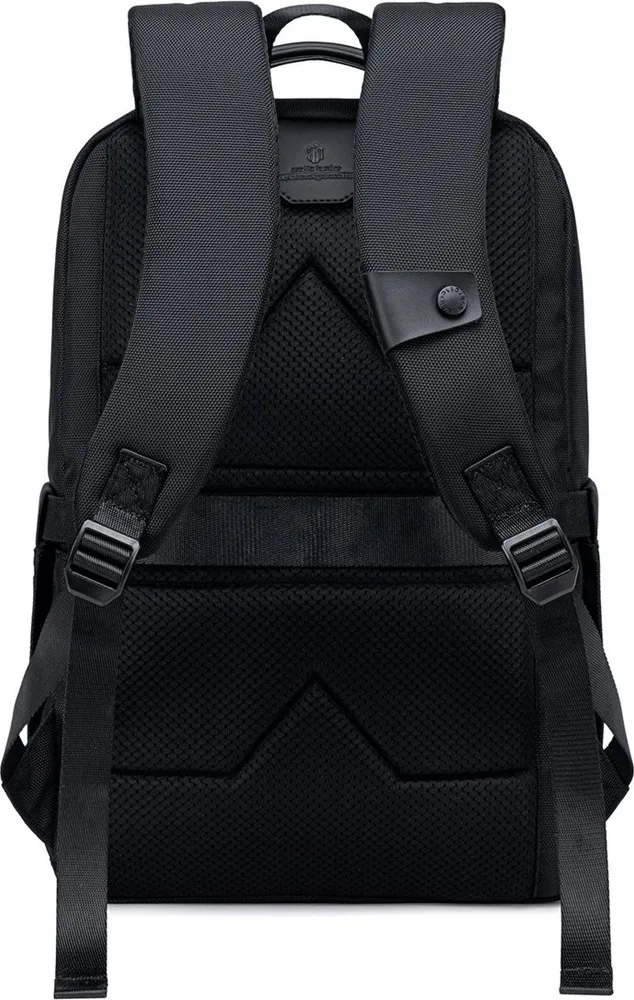 ARCTIC HUNTER τσάντα πλάτης B00671 με θήκη laptop 15.6", 16L, μαύρη — εικόνα 3