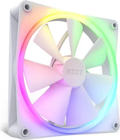 NZXT F140 RGB Case Fan με Σύνδεση 4-Pin PWM Λευκό