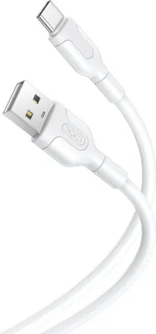 XO NB212 καλώδιο φόρτισης Type-C λευκό
