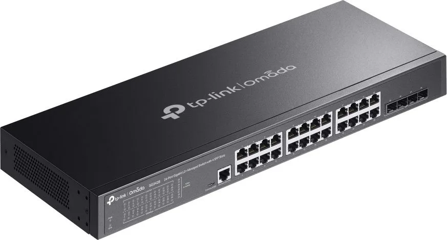 TP-LINK Omada access switch SG3428, 24-Port Gigabit, 4x SFP, V2.30 — εικόνα 4