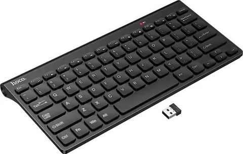 HOCO GM70 Dragon 2.4G Wireless Mini πληκτρολόγιο, μαύρο