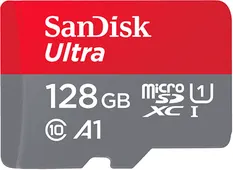 SanDisk Ultra microSDXC 128GB + SD Adapter