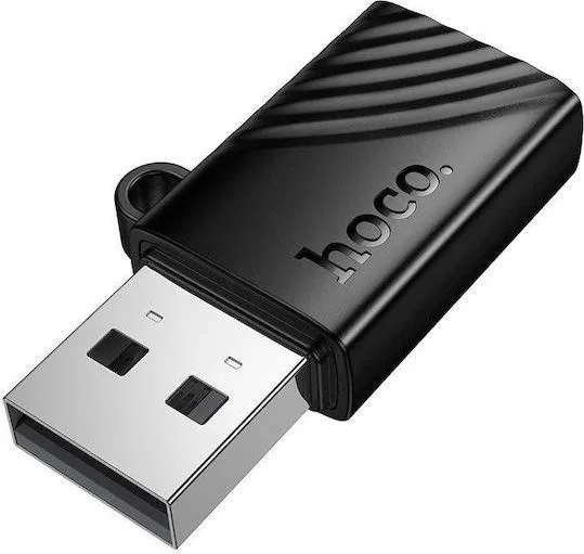 HOCO HB53 ΑΝΑΓΝΩΣΤΗΣ ΚΑΡΤΩΝ TF, USB 2.0, μαύρο — εικόνα 2