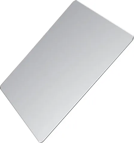 CABLETIME μεταλλικό mouse pad CT-MP24-AS, 246x202x2mm, ασημί & μαύρο