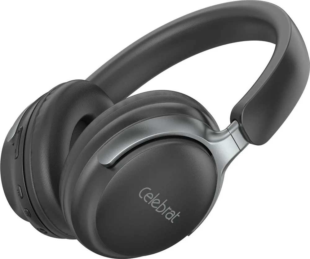 CELEBRAT headphones A40, ασύρματα & ενσύρματα, 40mm, 250mAh, μαύρα — εικόνα 3