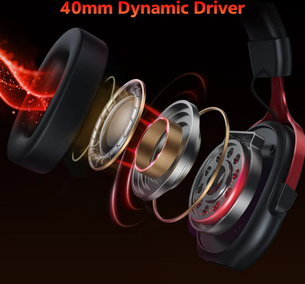 QCY Heroad VN200 PRO 7.1 USB - Wired RGB Gaming Headset PS4/PS5/PC — εικόνα 4