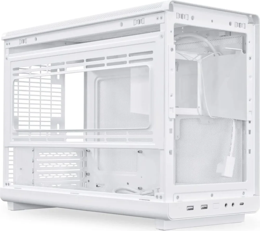 LIAN LI DAN Case A3 Wood White - M-ATX All Mesh Steel-Fabric PC Case from Daniel Hansen — εικόνα 3