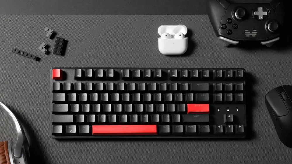 Lemokey X1 (X1-A3) QMK/VIA Wired TKL 80% Mechanical Keyboard - Brown Switch US Layout — εικόνα 4