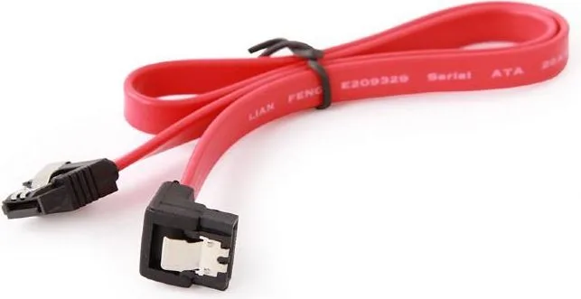 CABLEXPERT καλώδιο δεδομένων Serial ATA Data Flat Cable, 0.5m 90 — εικόνα 2