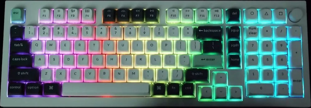 Keychron Q5 HE (Q5H-M1) QMK Wireless Custom Hall Effect Keyboard Purple Switch 96% US Layout — εικόνα 9